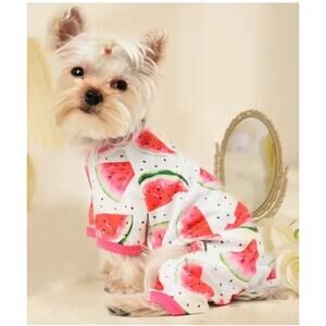 Watermelon Dog Outfit / Pajamas - XS, New in Packaging